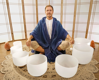 FULL SET - ALL 7 CHAKRA SINGING BOWLS (Exact Pitch)